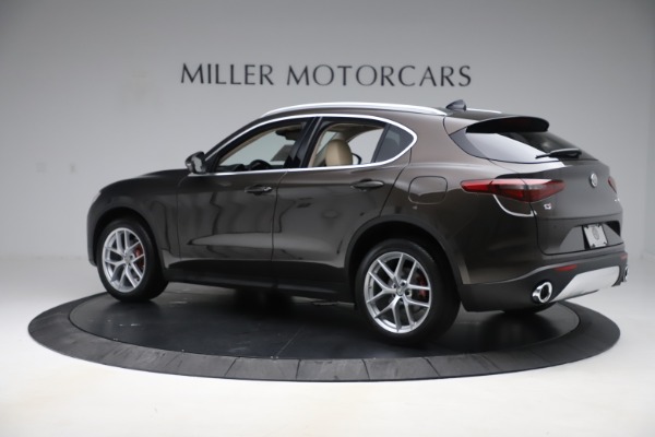 New 2019 Alfa Romeo Stelvio Ti Lusso Q4 for sale Sold at Rolls-Royce Motor Cars Greenwich in Greenwich CT 06830 4