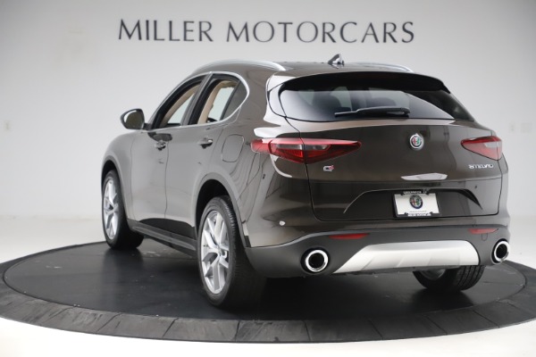 New 2019 Alfa Romeo Stelvio Ti Lusso Q4 for sale Sold at Rolls-Royce Motor Cars Greenwich in Greenwich CT 06830 5