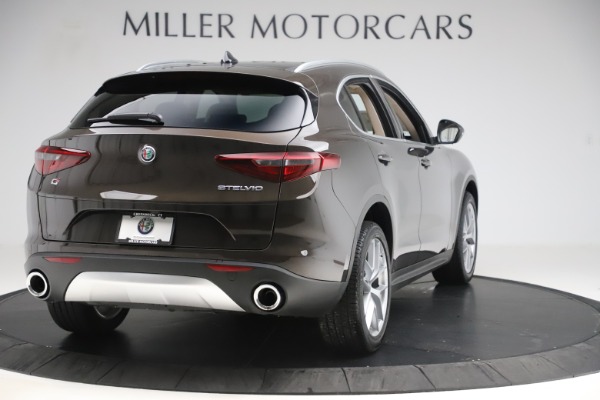 New 2019 Alfa Romeo Stelvio Ti Lusso Q4 for sale Sold at Rolls-Royce Motor Cars Greenwich in Greenwich CT 06830 7