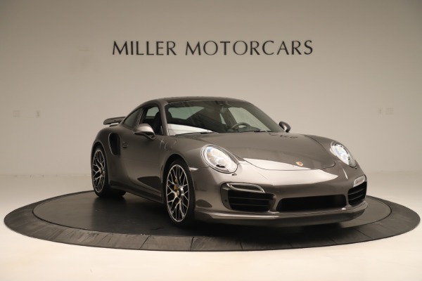 Used 2015 Porsche 911 Turbo S for sale Sold at Rolls-Royce Motor Cars Greenwich in Greenwich CT 06830 11