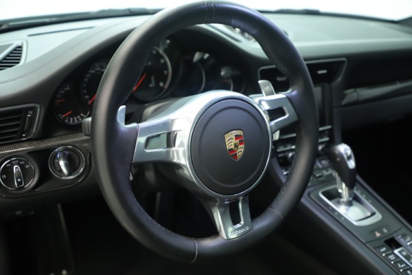 Used 2015 Porsche 911 Turbo S for sale Sold at Rolls-Royce Motor Cars Greenwich in Greenwich CT 06830 23