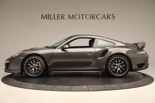 Used 2015 Porsche 911 Turbo S for sale Sold at Rolls-Royce Motor Cars Greenwich in Greenwich CT 06830 3