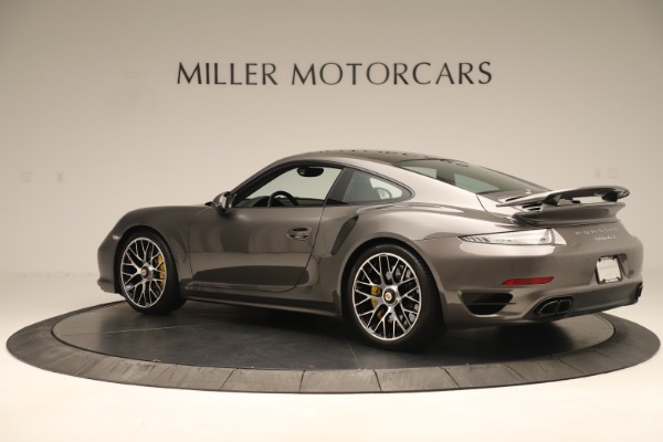 Used 2015 Porsche 911 Turbo S for sale Sold at Rolls-Royce Motor Cars Greenwich in Greenwich CT 06830 4