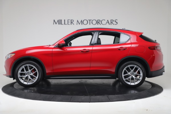 New 2019 Alfa Romeo Stelvio Ti Sport Q4 for sale Sold at Rolls-Royce Motor Cars Greenwich in Greenwich CT 06830 3