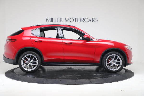 New 2019 Alfa Romeo Stelvio Ti Sport Q4 for sale Sold at Rolls-Royce Motor Cars Greenwich in Greenwich CT 06830 9