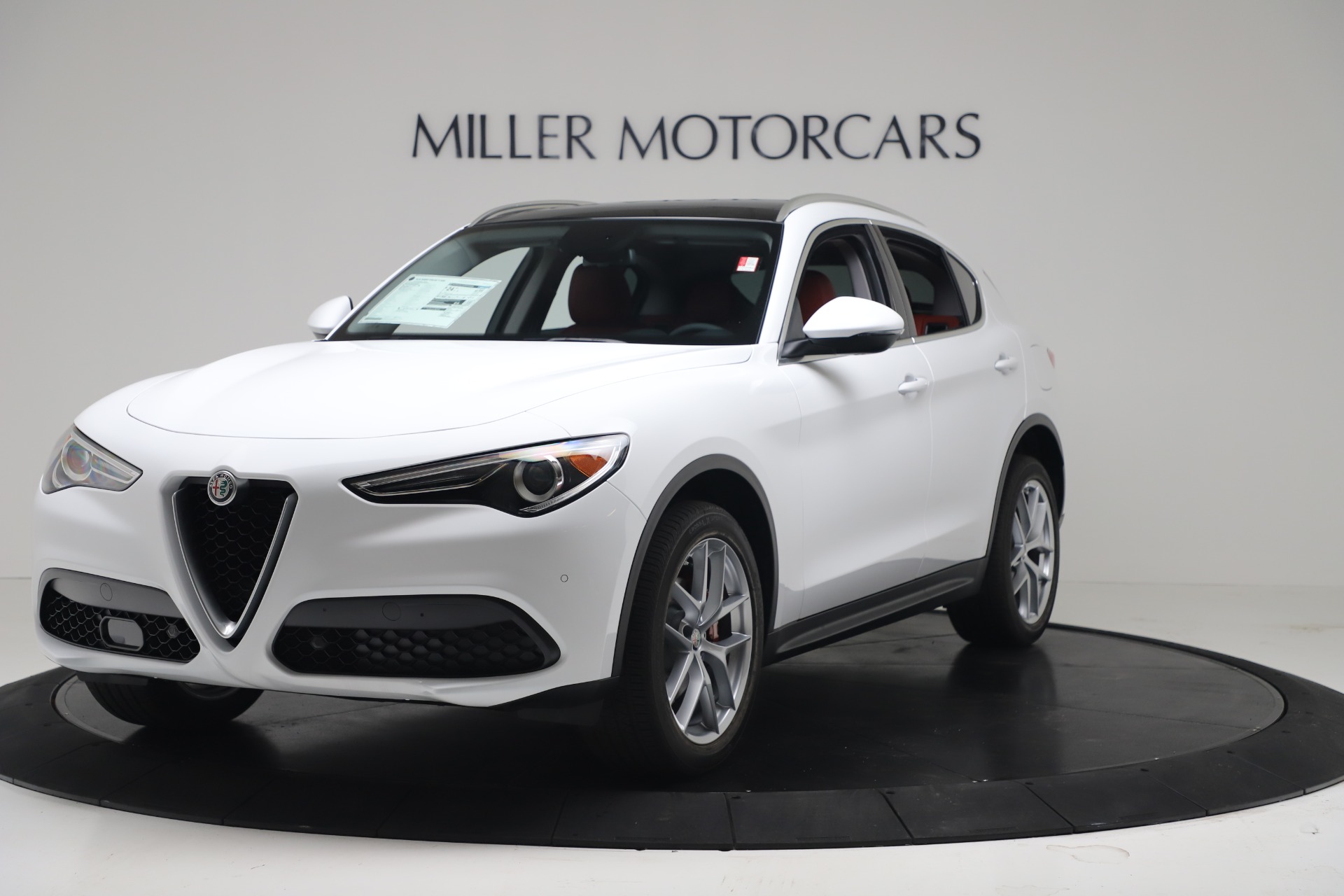 New 2019 Alfa Romeo Stelvio Ti Q4 for sale Sold at Rolls-Royce Motor Cars Greenwich in Greenwich CT 06830 1