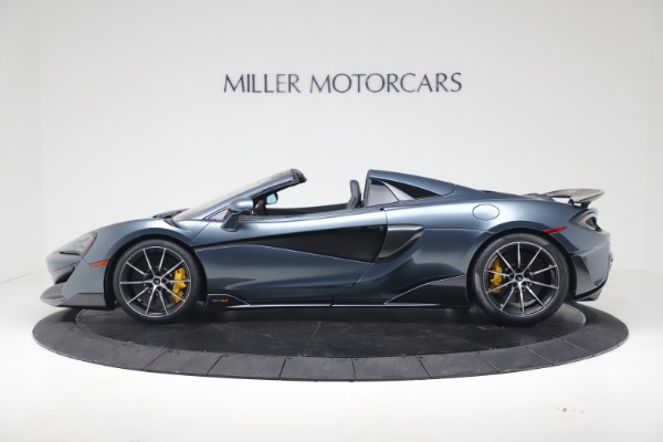 New 2020 McLaren 600LT SPIDER Convertible for sale Sold at Rolls-Royce Motor Cars Greenwich in Greenwich CT 06830 3