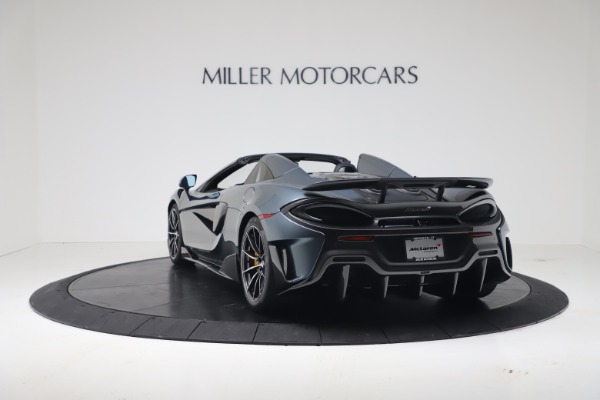 New 2020 McLaren 600LT SPIDER Convertible for sale Sold at Rolls-Royce Motor Cars Greenwich in Greenwich CT 06830 4