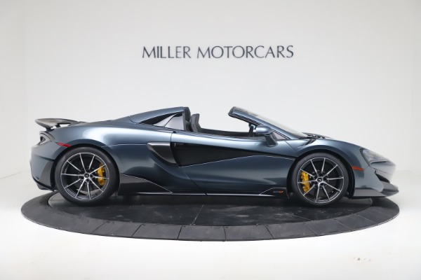 New 2020 McLaren 600LT SPIDER Convertible for sale Sold at Rolls-Royce Motor Cars Greenwich in Greenwich CT 06830 8