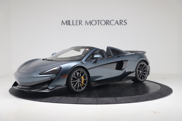 New 2020 McLaren 600LT SPIDER Convertible for sale Sold at Rolls-Royce Motor Cars Greenwich in Greenwich CT 06830 1