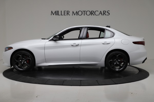 New 2019 Alfa Romeo Giulia Ti Sport Carbon Q4 for sale Sold at Rolls-Royce Motor Cars Greenwich in Greenwich CT 06830 3