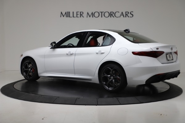 New 2019 Alfa Romeo Giulia Ti Sport Carbon Q4 for sale Sold at Rolls-Royce Motor Cars Greenwich in Greenwich CT 06830 4