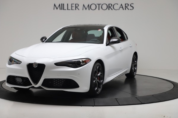 New 2019 Alfa Romeo Giulia Ti Sport Carbon Q4 for sale Sold at Rolls-Royce Motor Cars Greenwich in Greenwich CT 06830 1