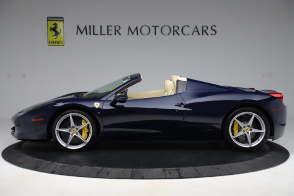 Used 2013 Ferrari 458 Spider for sale Sold at Rolls-Royce Motor Cars Greenwich in Greenwich CT 06830 3