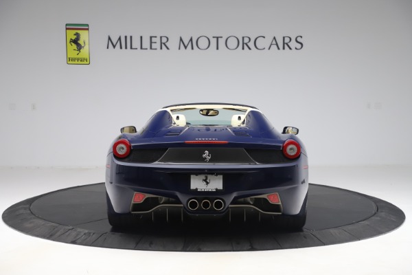 Used 2013 Ferrari 458 Spider for sale Sold at Rolls-Royce Motor Cars Greenwich in Greenwich CT 06830 6