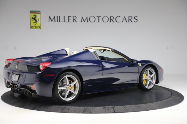 Used 2013 Ferrari 458 Spider for sale Sold at Rolls-Royce Motor Cars Greenwich in Greenwich CT 06830 8