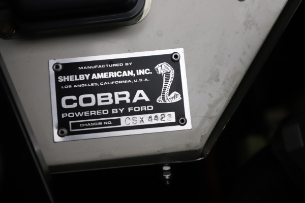 Used 1965 Ford Cobra CSX for sale Sold at Rolls-Royce Motor Cars Greenwich in Greenwich CT 06830 14