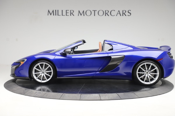 Used 2015 McLaren 650S Spider for sale Sold at Rolls-Royce Motor Cars Greenwich in Greenwich CT 06830 3