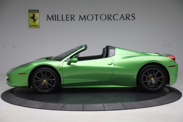 Used 2015 Ferrari 458 Spider for sale Sold at Rolls-Royce Motor Cars Greenwich in Greenwich CT 06830 3