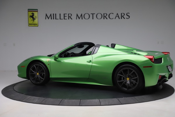 Used 2015 Ferrari 458 Spider for sale Sold at Rolls-Royce Motor Cars Greenwich in Greenwich CT 06830 4