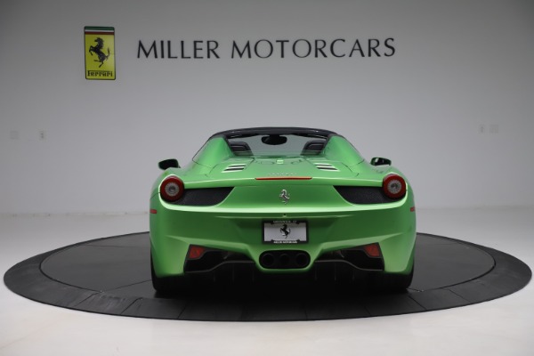 Used 2015 Ferrari 458 Spider for sale Sold at Rolls-Royce Motor Cars Greenwich in Greenwich CT 06830 6