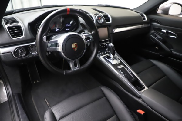 Used 2015 Porsche Cayman S for sale Sold at Rolls-Royce Motor Cars Greenwich in Greenwich CT 06830 13