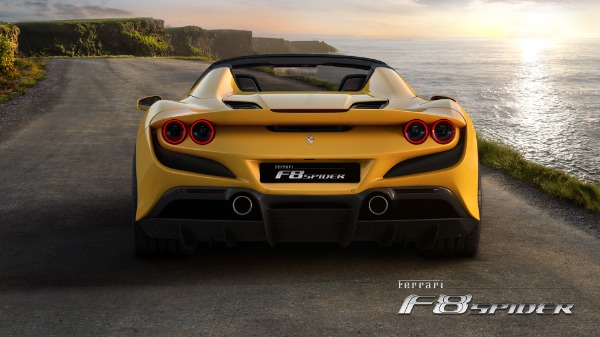 New 2020 Ferrari F8 Spider for sale Call for price at Rolls-Royce Motor Cars Greenwich in Greenwich CT 06830 6
