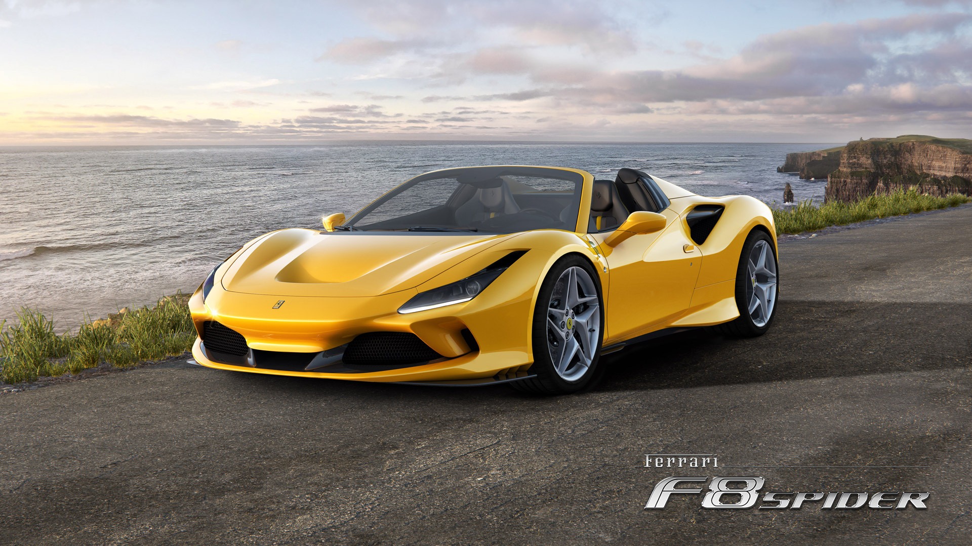 New 2021 Ferrari F8 Spider for sale Sold at Rolls-Royce Motor Cars Greenwich in Greenwich CT 06830 1