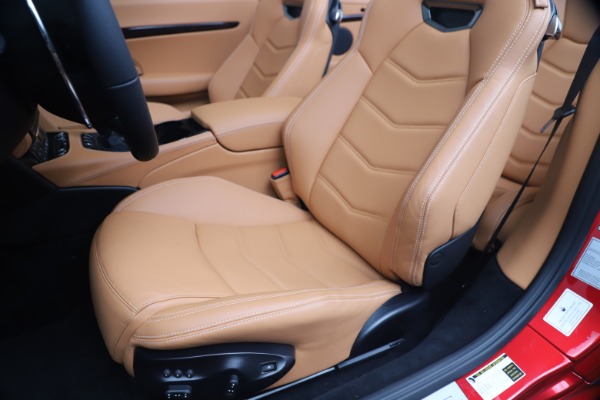 New 2019 Maserati GranTurismo Sport Convertible for sale Sold at Rolls-Royce Motor Cars Greenwich in Greenwich CT 06830 21