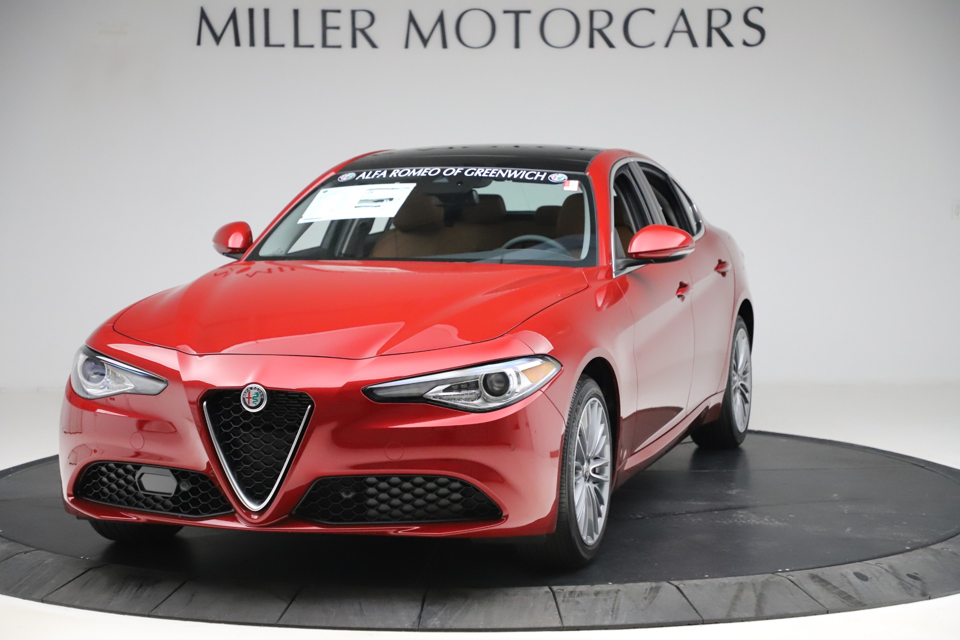 New 2019 Alfa Romeo Giulia Ti Lusso Q4 for sale Sold at Rolls-Royce Motor Cars Greenwich in Greenwich CT 06830 1