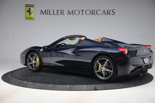 Used 2012 Ferrari 458 Spider for sale Sold at Rolls-Royce Motor Cars Greenwich in Greenwich CT 06830 4