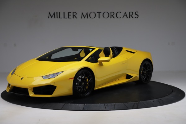 Used 2018 Lamborghini Huracan LP 580-2 Spyder for sale Sold at Rolls-Royce Motor Cars Greenwich in Greenwich CT 06830 2
