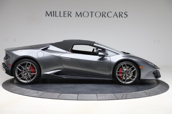 Used 2018 Lamborghini Huracan LP 580-2 Spyder for sale Sold at Rolls-Royce Motor Cars Greenwich in Greenwich CT 06830 15