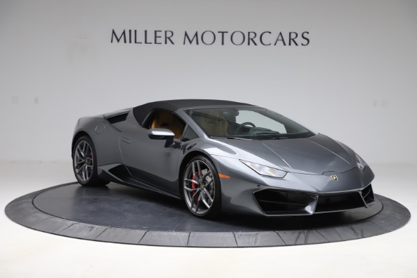 Used 2018 Lamborghini Huracan LP 580-2 Spyder for sale Sold at Rolls-Royce Motor Cars Greenwich in Greenwich CT 06830 16