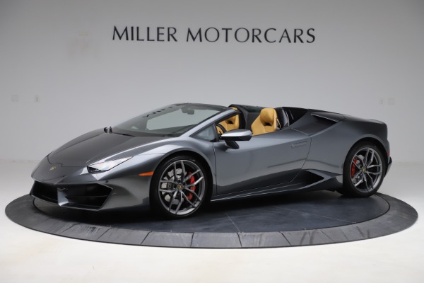 Used 2018 Lamborghini Huracan LP 580-2 Spyder for sale Sold at Rolls-Royce Motor Cars Greenwich in Greenwich CT 06830 2