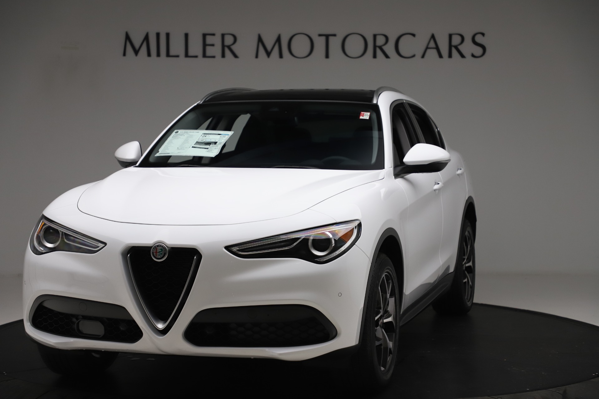 New 2019 Alfa Romeo Stelvio Ti Q4 for sale Sold at Rolls-Royce Motor Cars Greenwich in Greenwich CT 06830 1