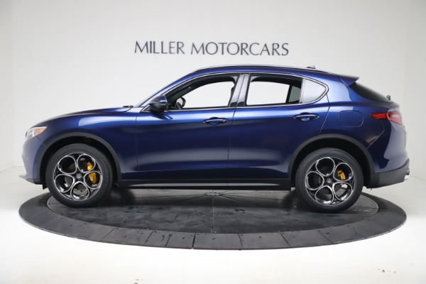 New 2019 Alfa Romeo Stelvio Ti Sport Q4 for sale Sold at Rolls-Royce Motor Cars Greenwich in Greenwich CT 06830 3