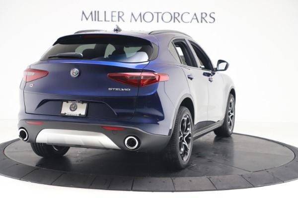 New 2019 Alfa Romeo Stelvio Ti Sport Q4 for sale Sold at Rolls-Royce Motor Cars Greenwich in Greenwich CT 06830 7