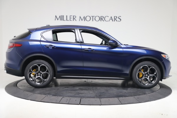 New 2019 Alfa Romeo Stelvio Ti Sport Q4 for sale Sold at Rolls-Royce Motor Cars Greenwich in Greenwich CT 06830 9