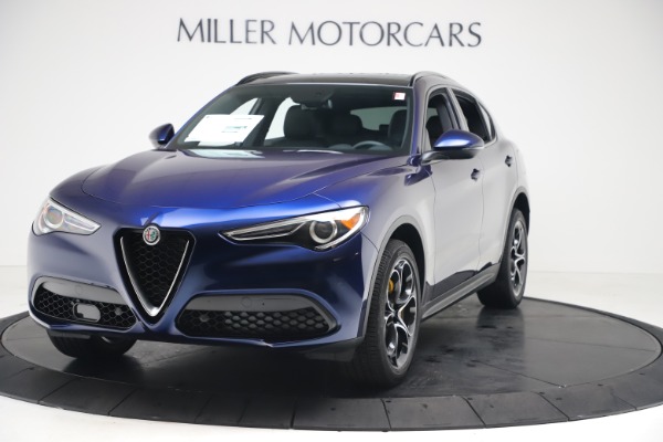 New 2019 Alfa Romeo Stelvio Ti Sport Q4 for sale Sold at Rolls-Royce Motor Cars Greenwich in Greenwich CT 06830 1