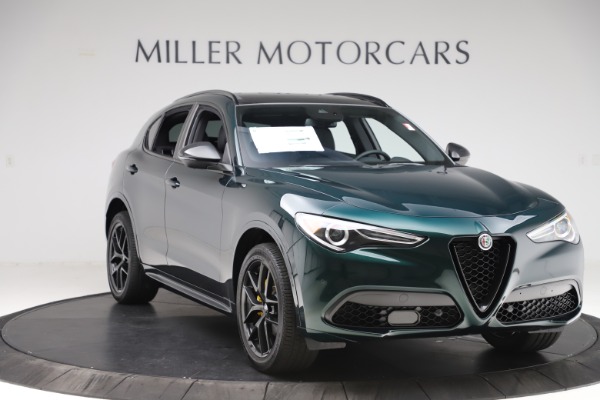 New 2020 Alfa Romeo Stelvio Ti Sport Q4 for sale Sold at Rolls-Royce Motor Cars Greenwich in Greenwich CT 06830 11