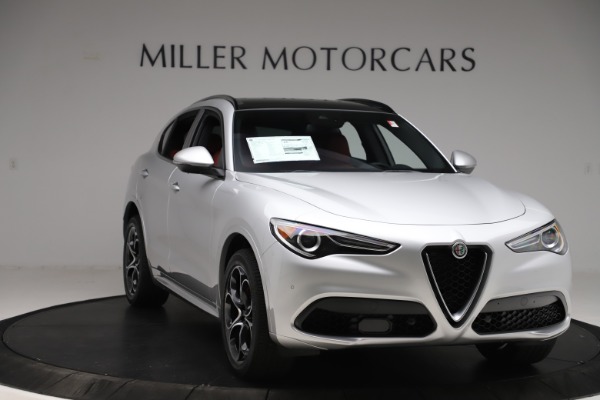 New 2020 Alfa Romeo Stelvio Ti Sport Q4 for sale Sold at Rolls-Royce Motor Cars Greenwich in Greenwich CT 06830 11