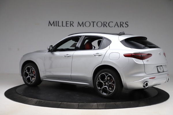 New 2020 Alfa Romeo Stelvio Ti Sport Q4 for sale Sold at Rolls-Royce Motor Cars Greenwich in Greenwich CT 06830 4