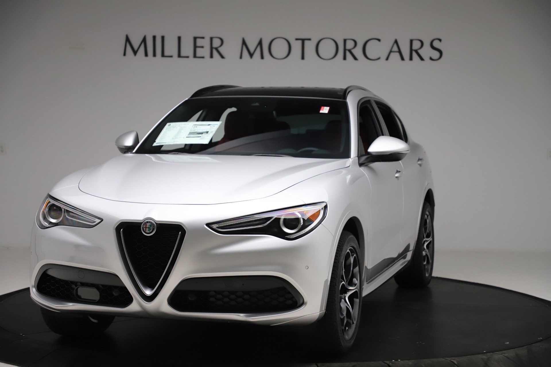 New 2020 Alfa Romeo Stelvio Ti Sport Q4 for sale Sold at Rolls-Royce Motor Cars Greenwich in Greenwich CT 06830 1