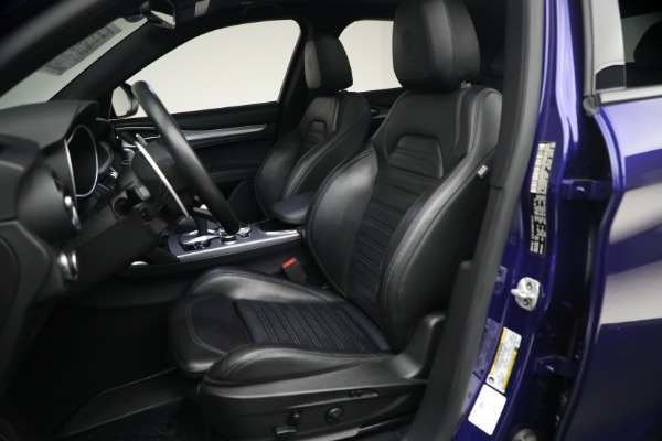 Used 2020 Alfa Romeo Stelvio Ti Sport Q4 for sale $23,900 at Rolls-Royce Motor Cars Greenwich in Greenwich CT 06830 14