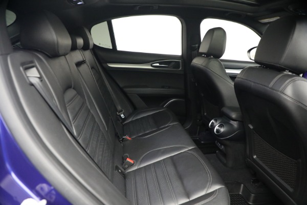Used 2020 Alfa Romeo Stelvio Ti Sport Q4 for sale $23,900 at Rolls-Royce Motor Cars Greenwich in Greenwich CT 06830 17
