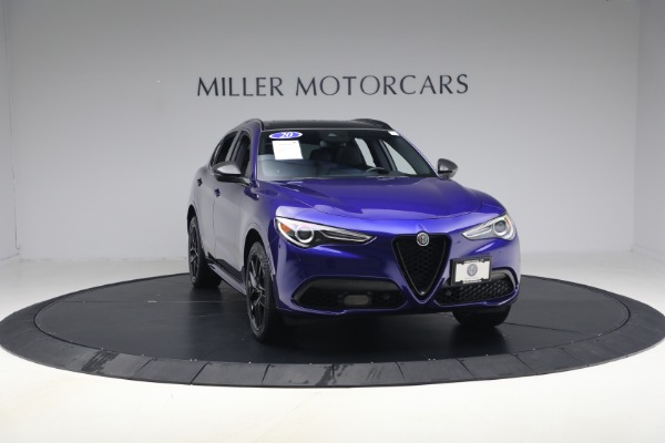 Used 2020 Alfa Romeo Stelvio Ti Sport Q4 for sale $23,900 at Rolls-Royce Motor Cars Greenwich in Greenwich CT 06830 9