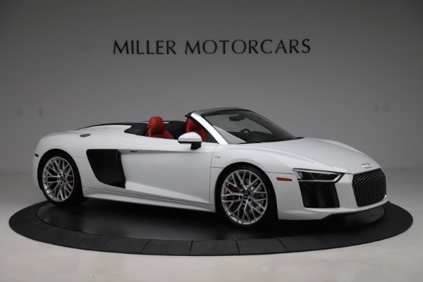Used 2017 Audi R8 5.2 quattro V10 Spyder for sale Sold at Rolls-Royce Motor Cars Greenwich in Greenwich CT 06830 10
