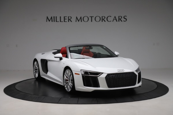 Used 2017 Audi R8 5.2 quattro V10 Spyder for sale Sold at Rolls-Royce Motor Cars Greenwich in Greenwich CT 06830 11