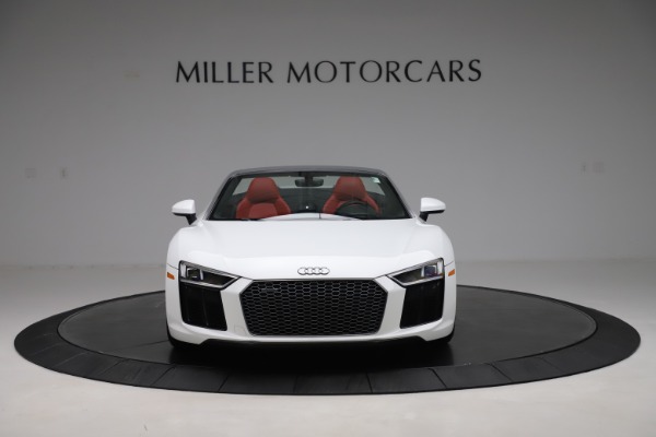 Used 2017 Audi R8 5.2 quattro V10 Spyder for sale Sold at Rolls-Royce Motor Cars Greenwich in Greenwich CT 06830 12